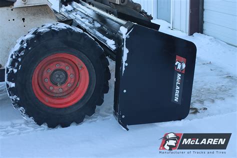 skid steer snow box|12 foot snow pusher box.